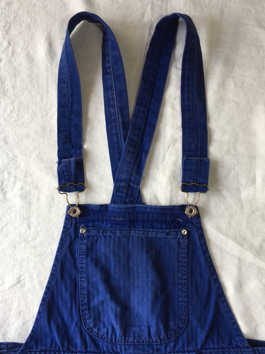 オーバーオール 1970's ヴィンテージ フランス製 ユーロワーク