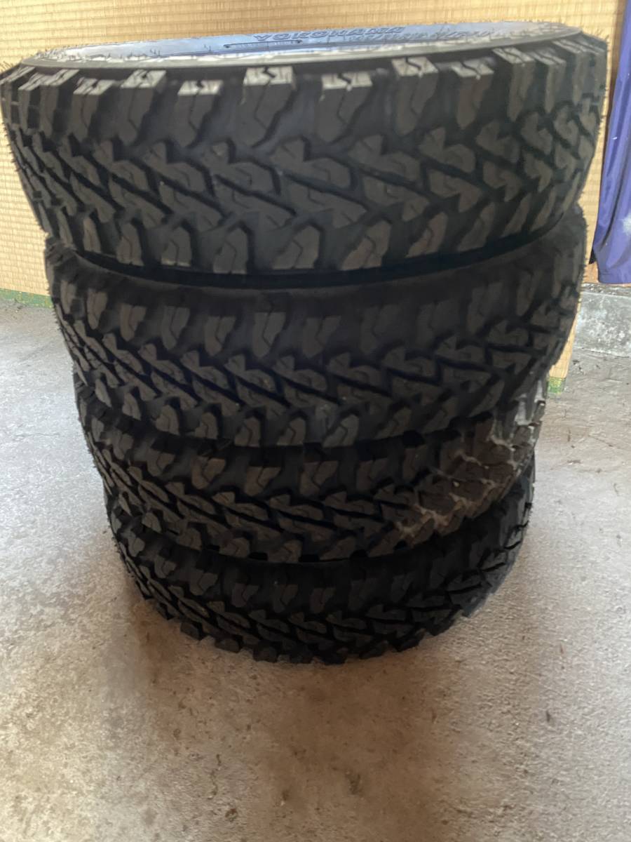 ほぼ新品 イボ&ヒゲあり ヨコハマ ジオランダー M/T 145/80R12 4本 