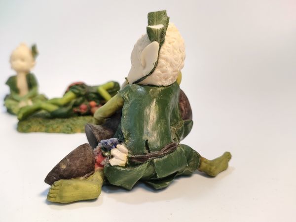 3点セット 人形作家 与勇輝 森の妖精 コロボックル ニングル チュチュ 
