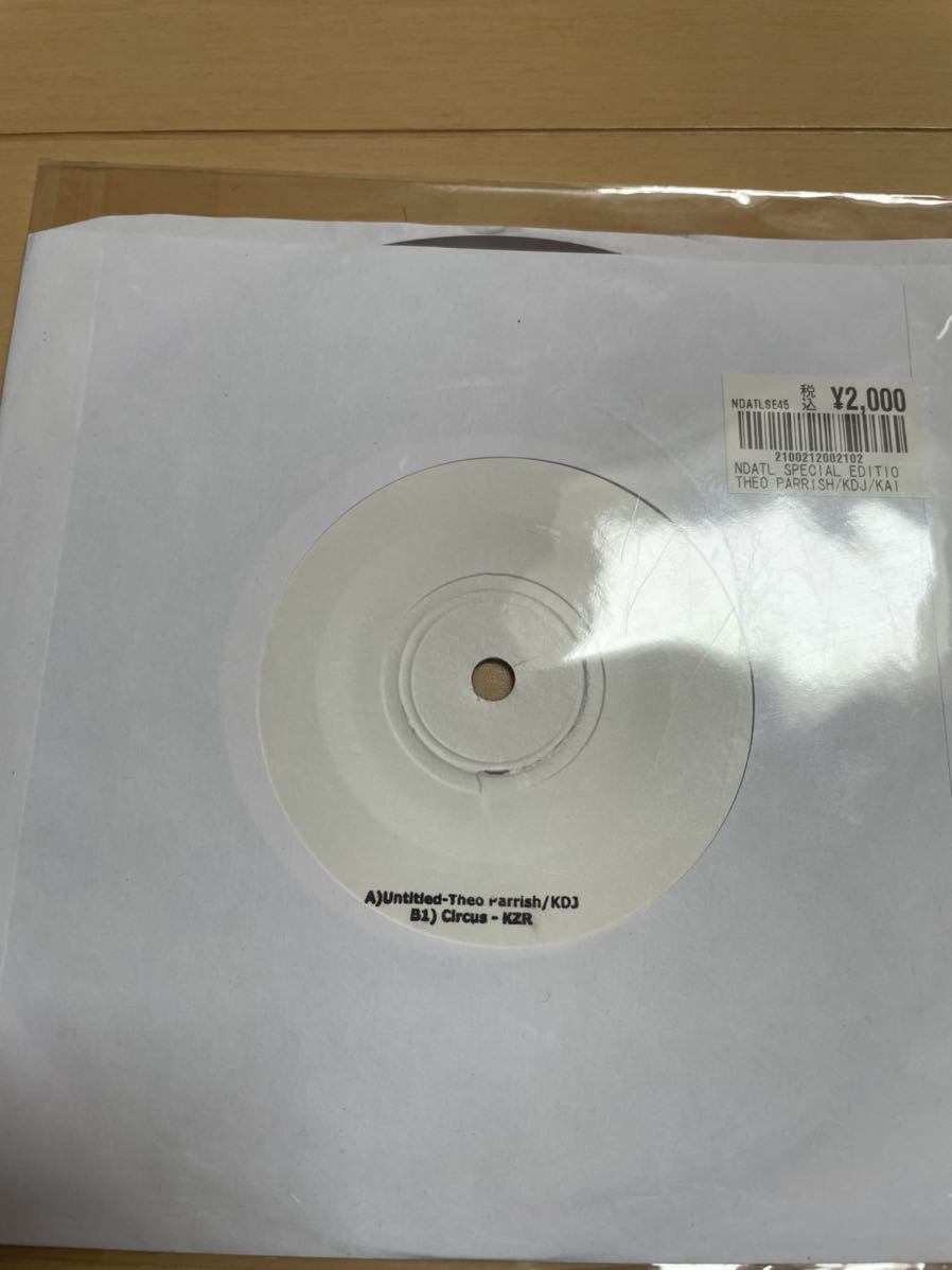 NDATL Special Edition 45 ，theo parrish，KDJ，KZR，moodymann
