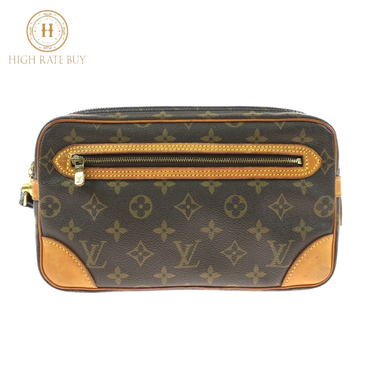 ルイヴィトン モノグラム バック セカンドバック 1円スタート LV LOUIS 