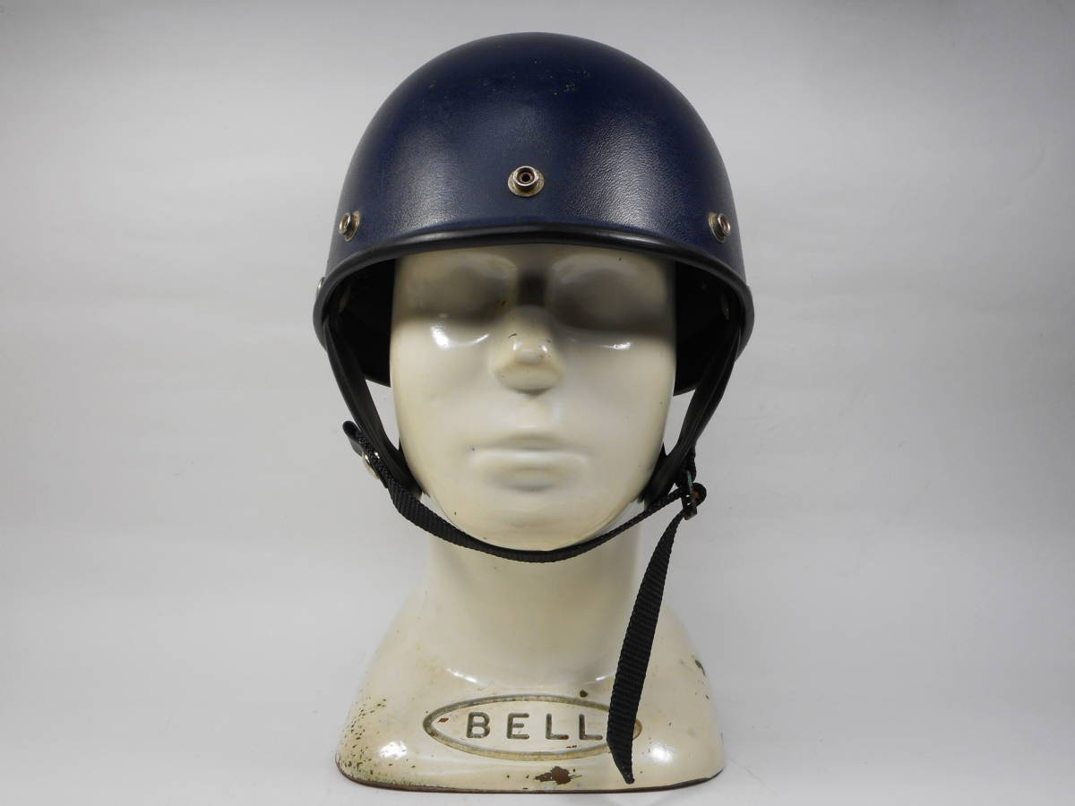 60s BUCO RIOT ハーフヘルメット 目深加工済み M ☆ 60年代 ブコ 