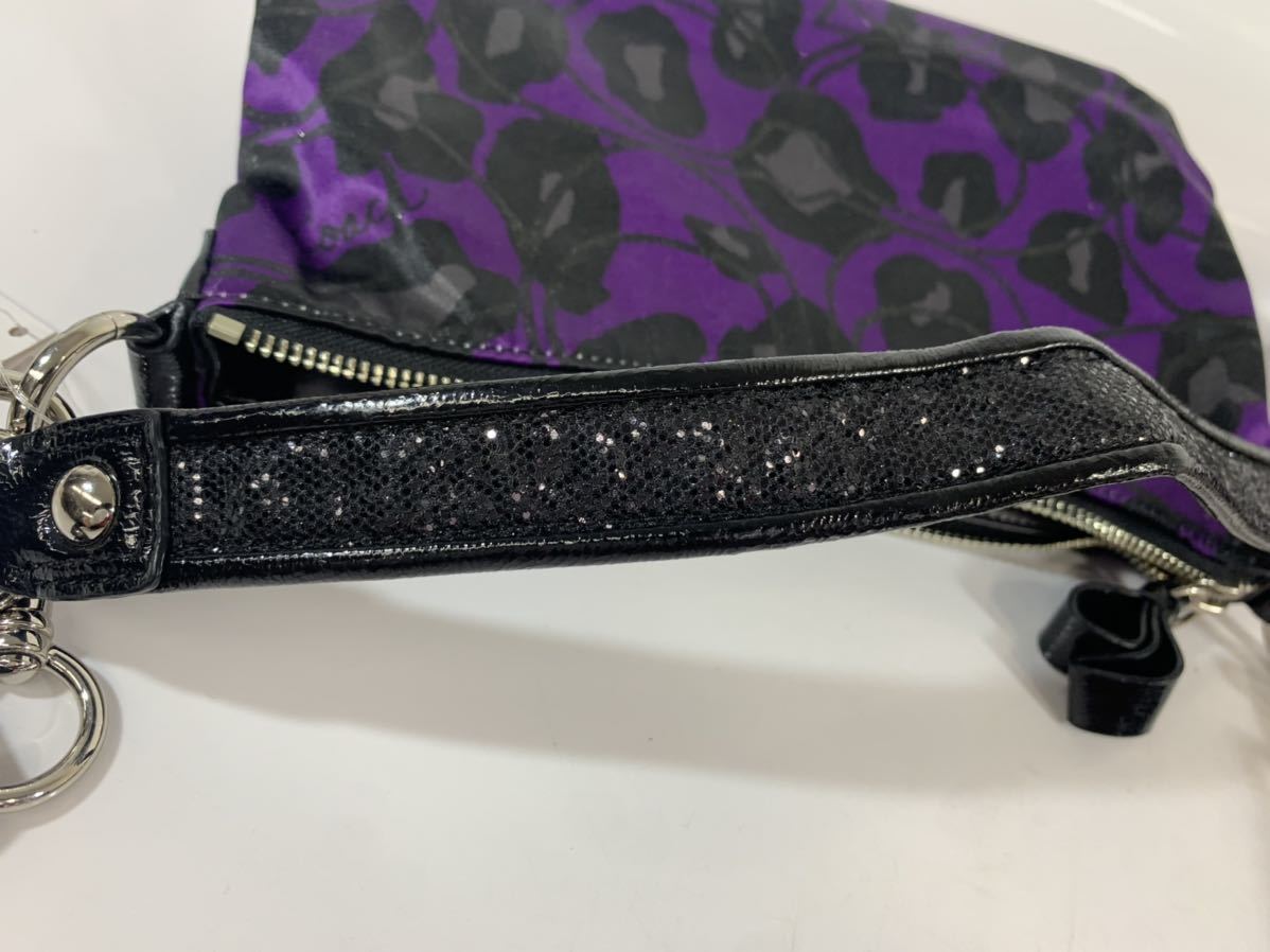 COACH コーチ レオパード柄 デイジー ポピー シグネチャー 2way バッグ  