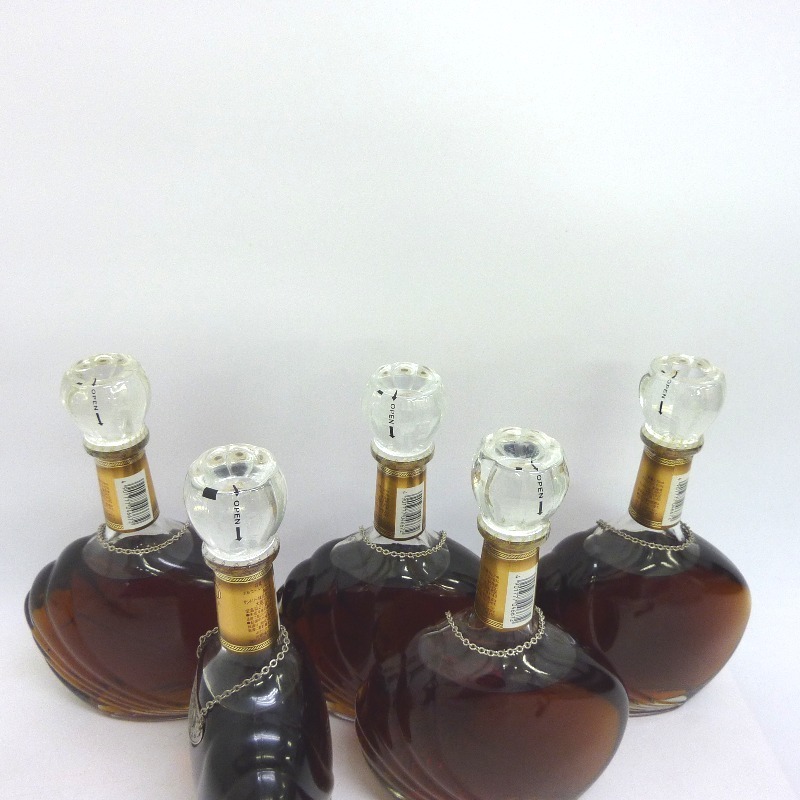 大阪府配送限定 サントリー XO スーパーデラックス 5本セット 700ml 箱