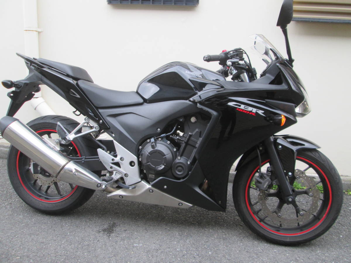 まさる様 好調 即乗り 平成25年式 CBR400R 28500㌔ 即決サービス有り 純正鍵2本