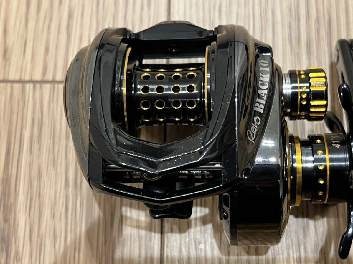 レボ ブラック10 レボ アブガルシア フィッシング リール Garcia) 美品