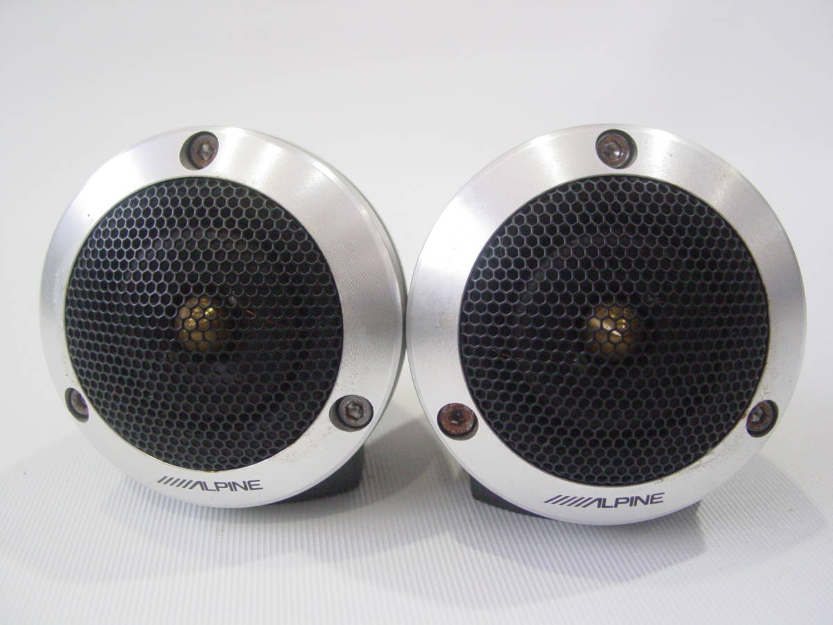 良品 ALPINE DLX-F30T 大口径3cm ツイーター 台座付き 【公式通販】