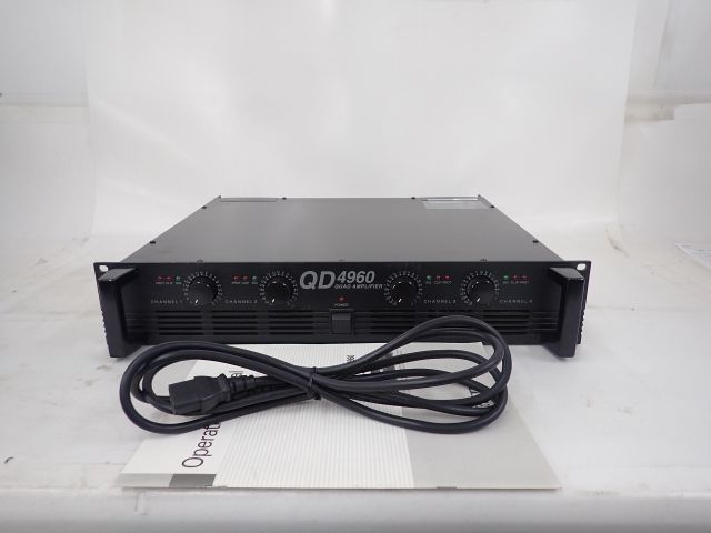 パワーアンプ QD-4960 QD4960 interM 인터엠 Inter-M 0 メルカリ -4ch