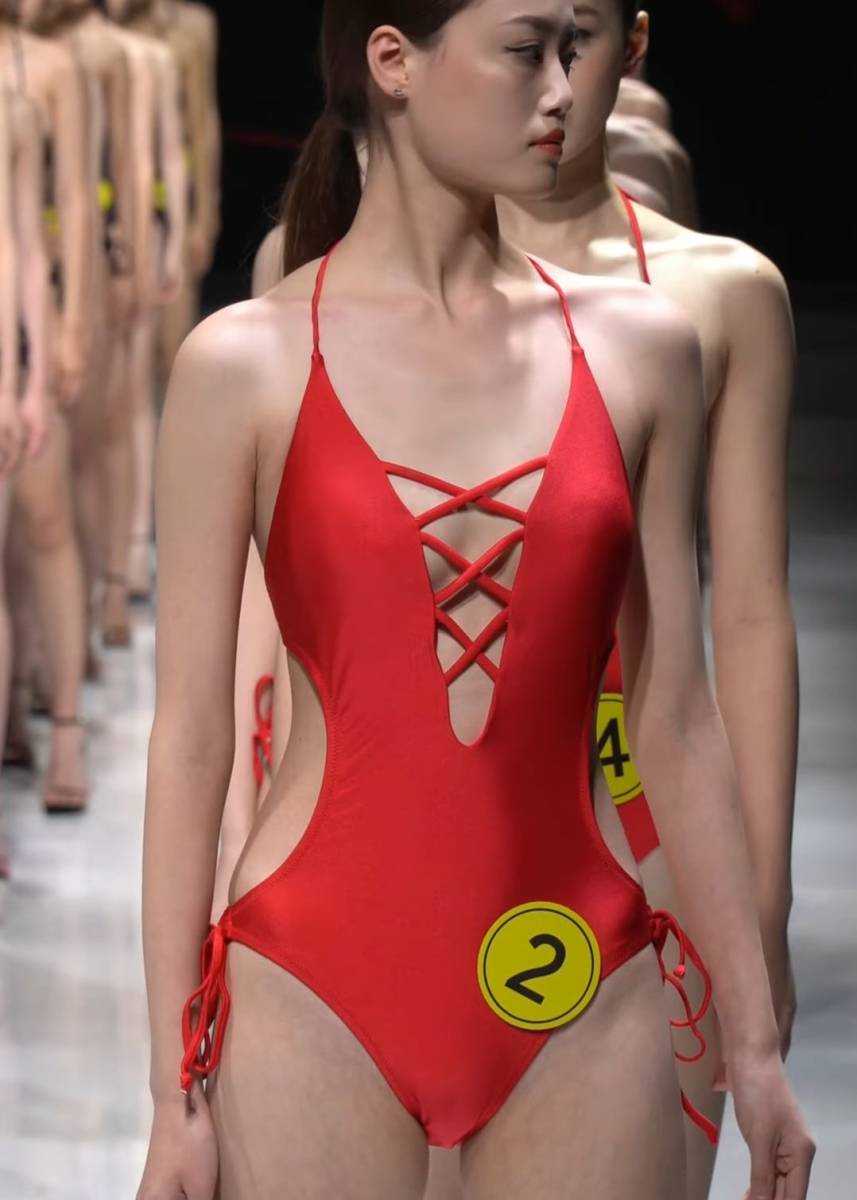 0351 ティーンモデル水着 アンダーウェアファッションショー 写真l版 31 写真 売買されたオークション情報 Yahooの商品情報をアーカイブ公開 オークファン Aucfan Com