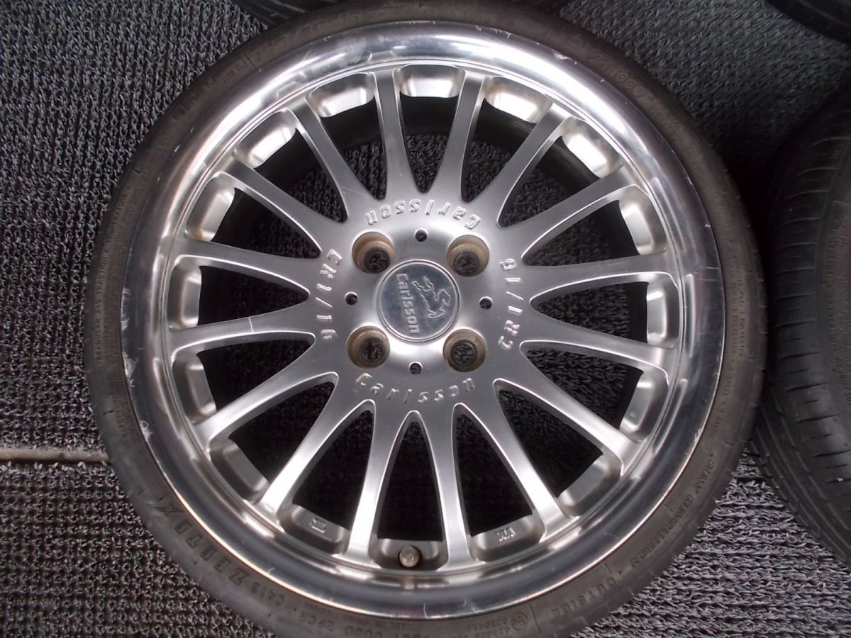 ☆激安!☆Carlson カールソン CR1/16 16インチホイール 6J+45 4穴 