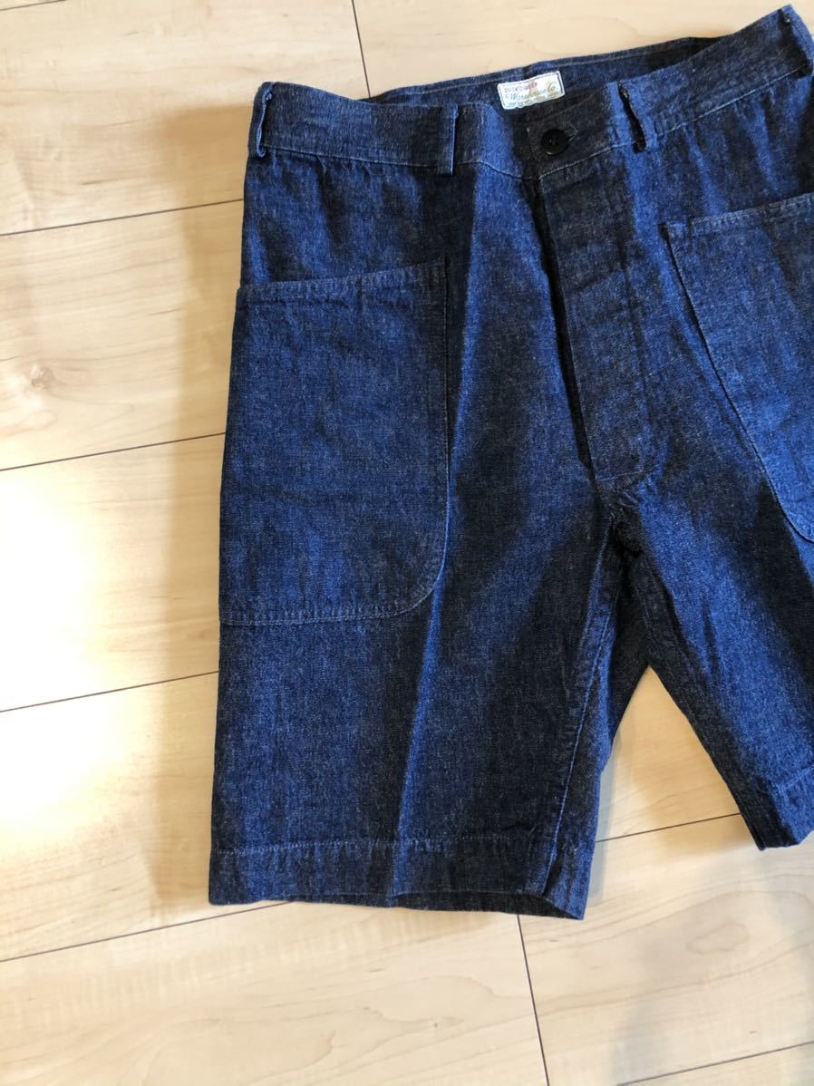 1回着用 新品同様 廃番 ウエアハウス WAREHOUSE Lot 1204 CHINO SHORTS 