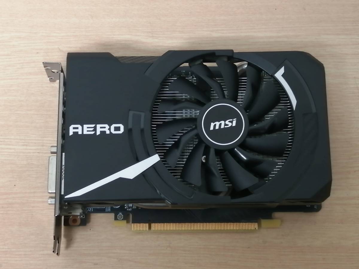 グラフィックボード GPU MSI GeForce GTX 1060 6GB 動作確認済み