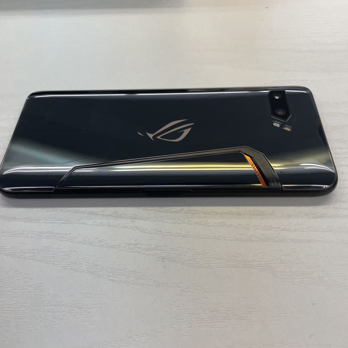 ロック有☆ジャンク品☆ASUS ROG PHONE2 ZS660KL(ブラック)512GB☆除菌済み