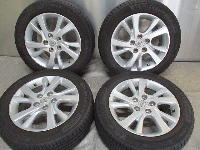  8.5分山 19年製 MICHELIN PRIMACY4 205/55R16 トヨタ純正ホイール 16&times;6.5J +45 5H-114.3 4本セット B621(ラジアルタイヤ)｜売買されたオークション情報、yahooの商品情報をアーカイブ公開 - オークファン 5穴