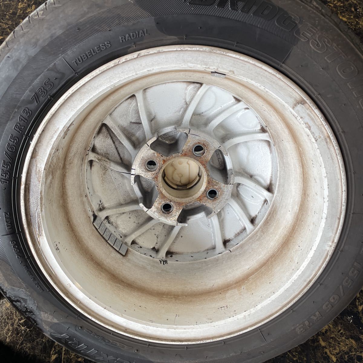 クレージュ ホイール PCD100 軽自動車 旧車 希少 当時物 クレージュ