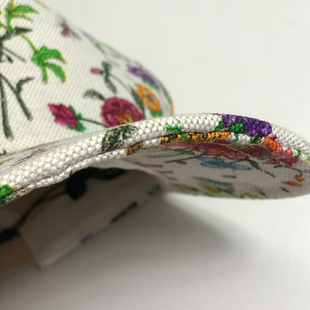 GUCCI グッチ 142654 フローラ 花柄 帽子 キャップ キャンバス マルチ
