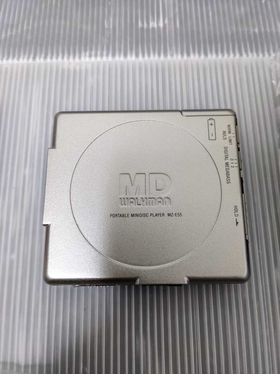 SONY MDウォークマン MEGA BASS 重低音 ポータブルMDプレーヤー MZ-E55
