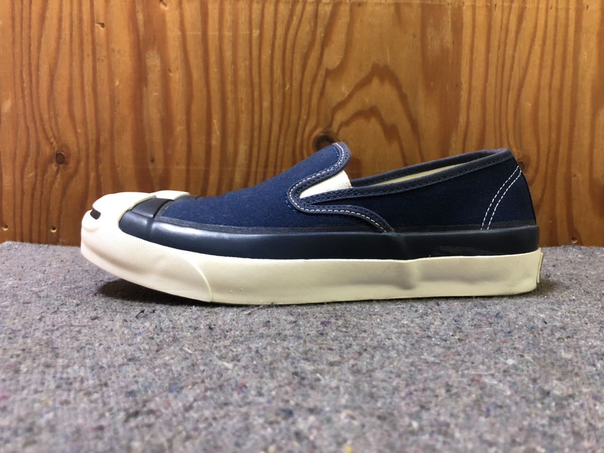 CONVERSE ADDICT JACK PURCELL CANVAS SLIP-ON ネイビー コンバース