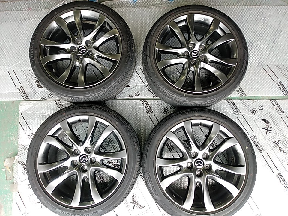 マツダ アテンザ 19インチ XD Lパッケージ ハイグロス GJ系 高輝度塗装 純正 GJ 純正ホイール 高輝度塗装ハイグロス GJアテンザ後期 MAZDA6 PCD114.3- 7.5J+