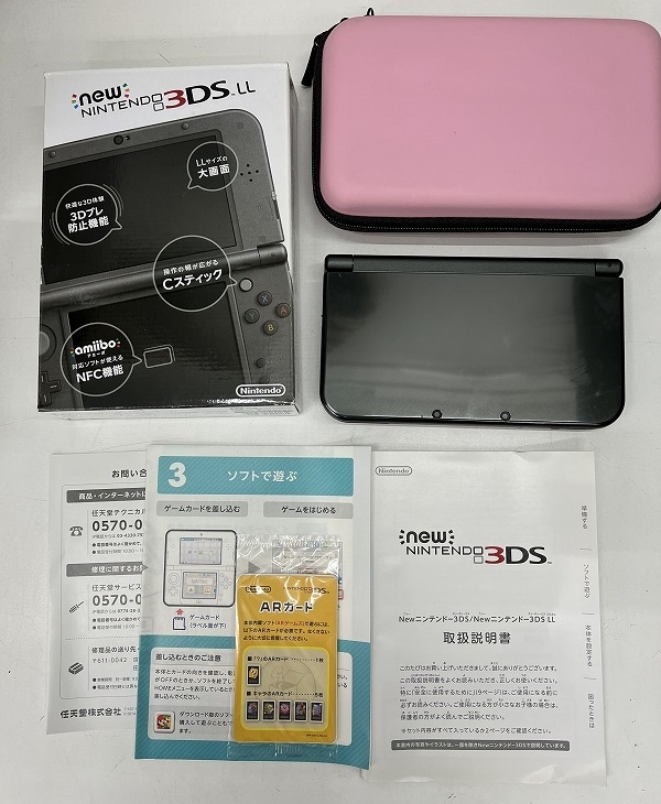 HOT，定番 New Nintendo 3DS LL 本体 画面に少し難あり メタリックブラック(ニンテンドー3DS LL本体)｜売買されたオークション情報、yahooの商品情報をアーカイブ公開 - オークファン ニンテンドー3DS LL本体