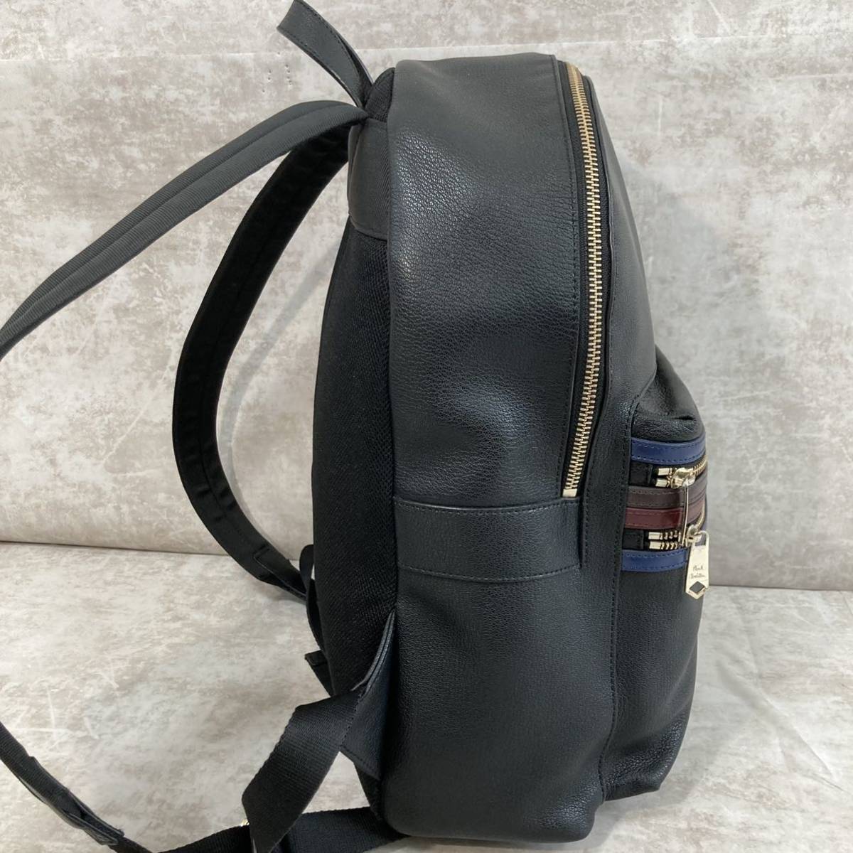 1円【良品】Paul Smith ポールスミス リュック バックパック 