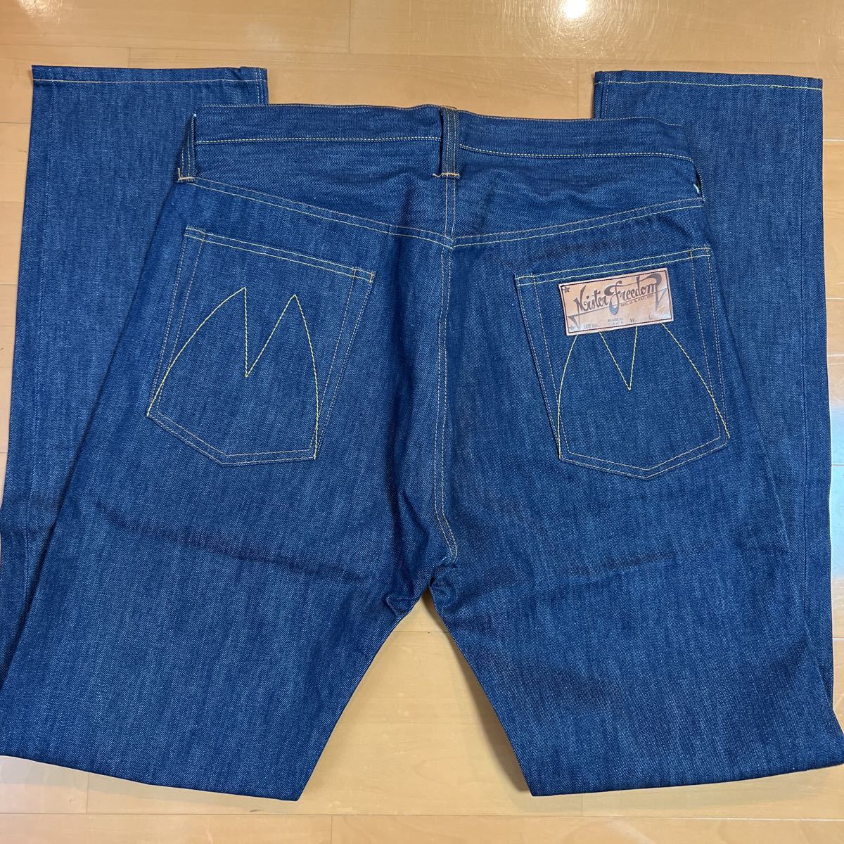 SUGAR CANE ミスターフリーダム × Mister MISTER シュガーケーン FREEDOM Freedom Freedom（シュガーケン×ミスターフリーダム 希少 x インディゴストライプ ミスター – Freedom（シュガーケン