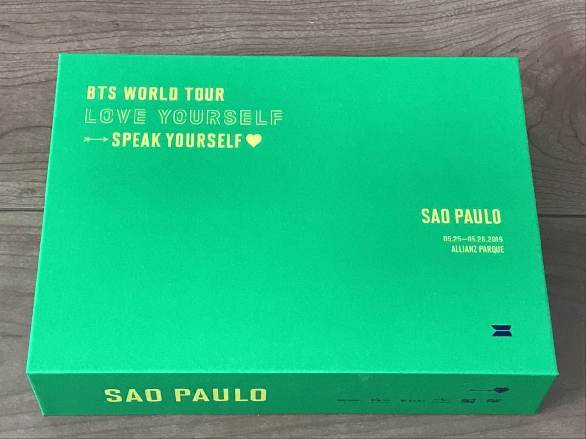 BTS LOVE YOURSELF SAO PAULO DVD 日本語字幕付き BTS DVD Yourself