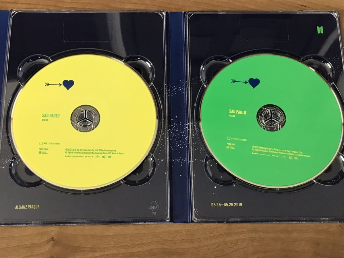 BTS LOVE YOURSELF SAO PAULO DVD 日本語字幕付き BTS DVD Yourself