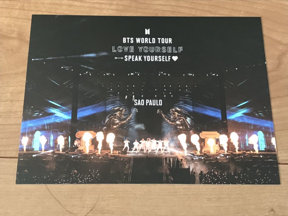 BTS LOVE YOURSELF SAO PAULO DVD 日本語字幕付き BTS DVD Yourself