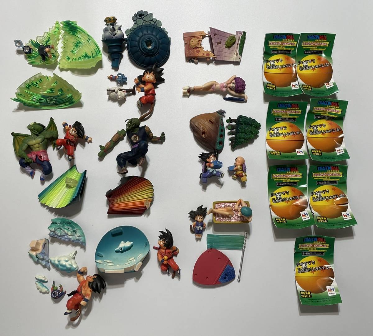 ドラゴンボールカプセル クライシス編 彩色全種セット 箱 ミニブック付  