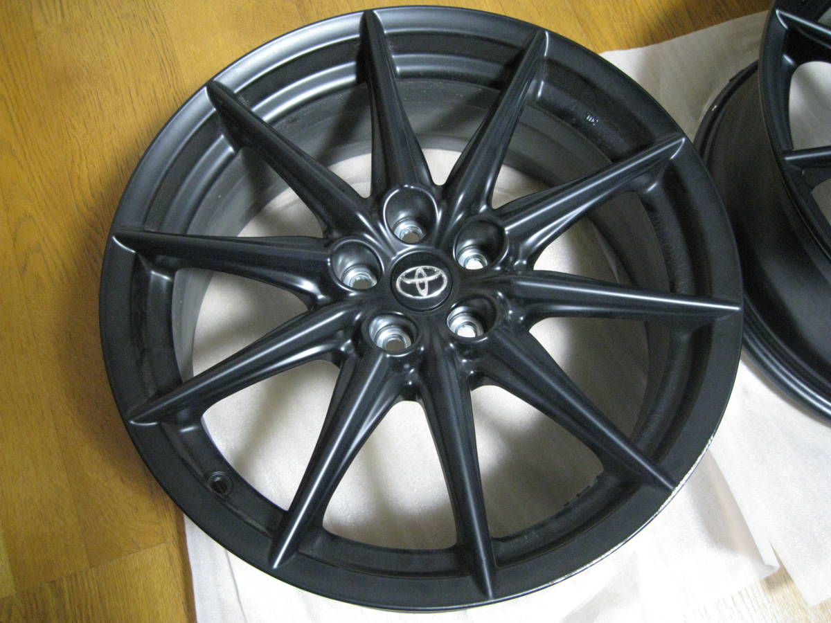 トヨタ GR86 RZ純正ホイール 18インチ PCD100 タイヤ付き 4本 W00091