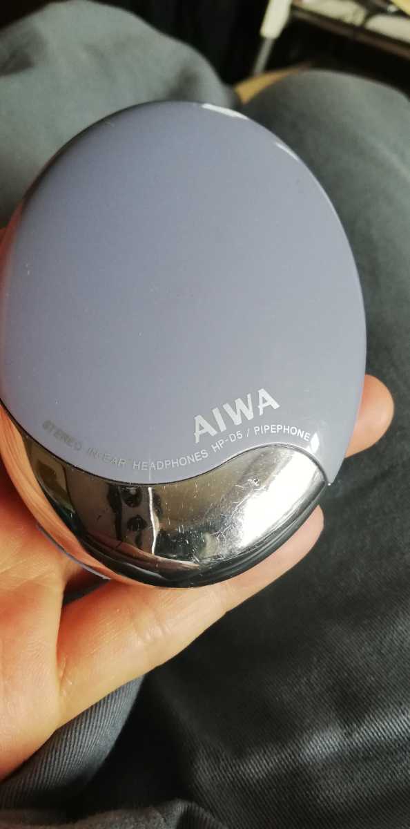 希少品】アイワ AIWA HP-D5 Vintage EARPHONE・純正ケース付き・動作