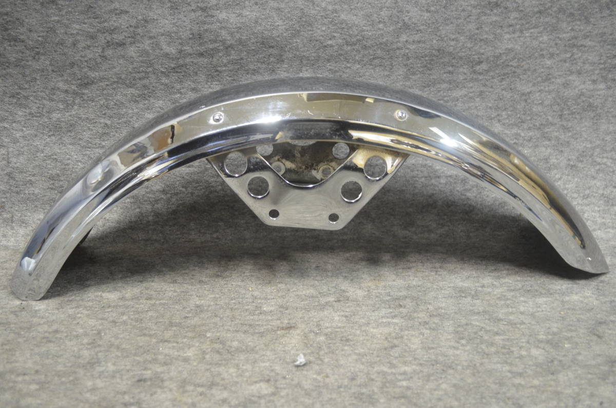 Y22-0198】KAWASAKI Z400FX用 ノーマルフロントフェンダー 中古品