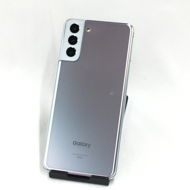 【1569932】Galaxy S21+ 5G SCG10　ファントムシルバー 256GB　本体のみ 通電確認済み S21+ Galaxy 5G SCG10の買取 auロック SIMロック解除済み