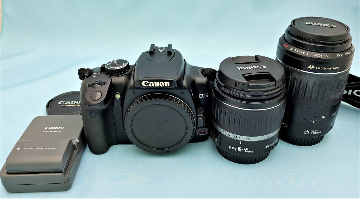 EOSカメラレンズセット 5163】CANON キャノン EOS DIGITAL X レンズセット