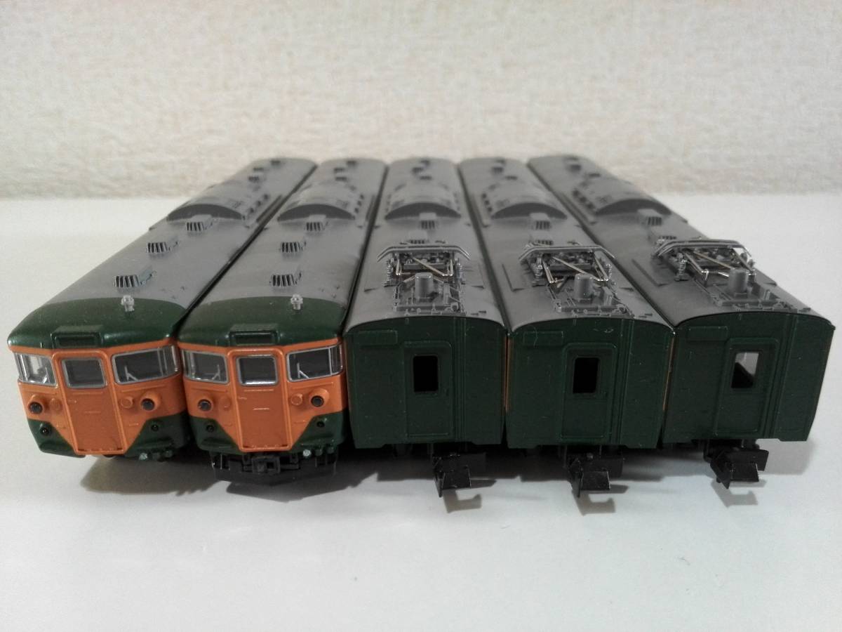 ジャンク品 5両 KATO 113系 湘南色 M車1両＋T車4両の入札履歴 - 入札者 