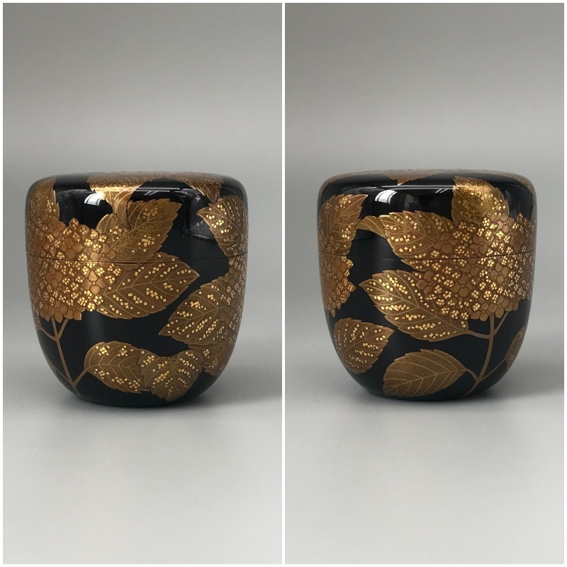 茶道具　輪島塗　元岡清斉作　春草蒔絵　金輪寺棗　共箱　V　7203 共箱 - 茶道具 輪島塗 元岡清斉作 春草蒔絵 金輪寺棗 V 0 メルカリ (