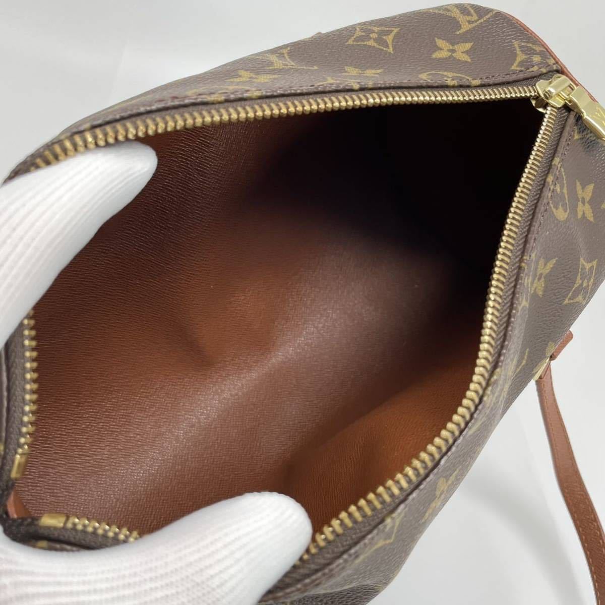 極美品 LOUIS VUITTON ルイヴィトン モノグラム パピヨン 円筒型 
