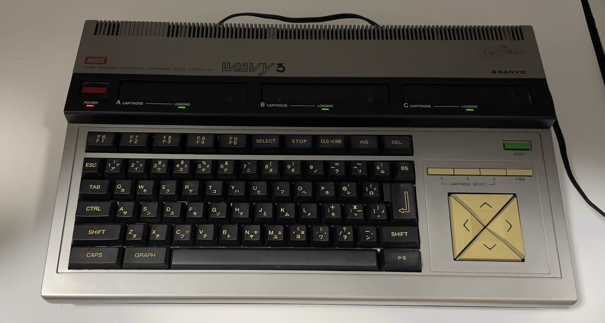 送料無料 ☆超希少品☆【通電確認済み】SANYO サンヨー MSX WAVY3 MPC 