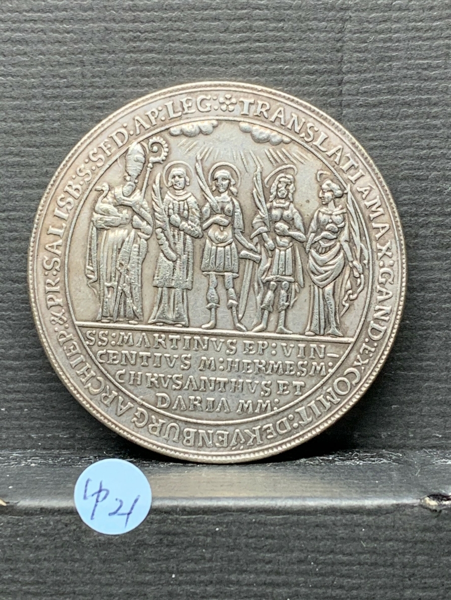 秘密結社の証メダル？詳細不明 イルミナティ フリーメーソンプロビデンスの目 検）古銭銀貨