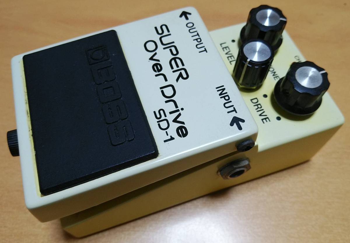 昭和の超レア商品】 40年前のスーパーオーバードライブ BOSS SD-1