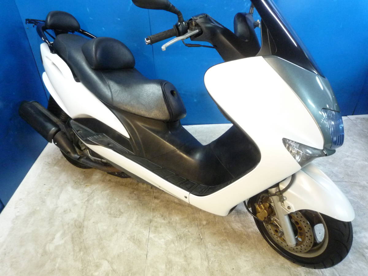 YAMAHA マジェスティ125 - 半額配送 白 「マジェスティ125fi」(ヤマハ 