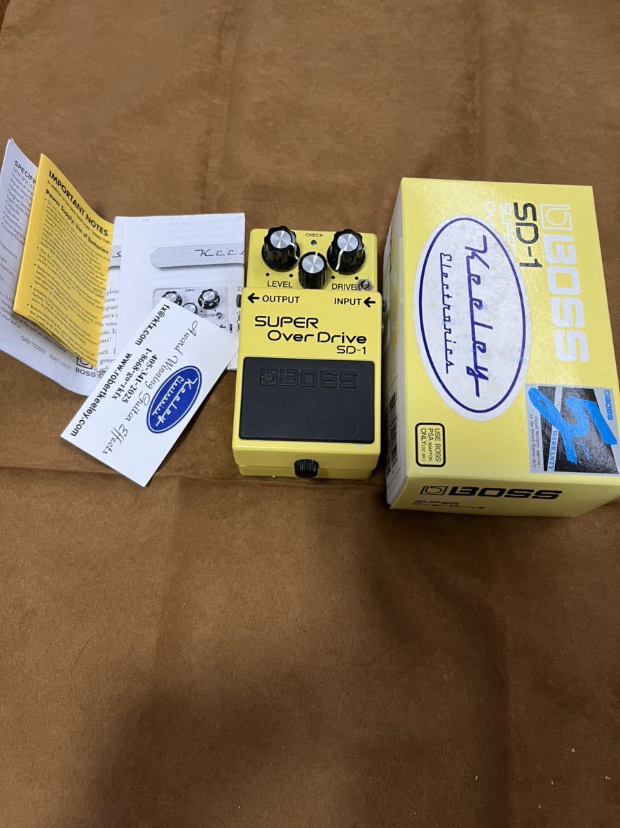 BOSS SD-1 Keeley オーバードライブ エフェクター