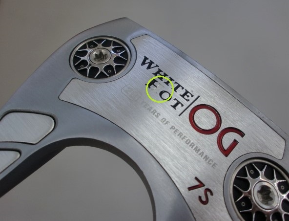 ホワイトホット OG #7S ストロークラボシャフト 33インチ 中古品 パター OG ホット LAB STROKE 0