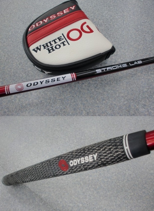 ホワイトホット OG #7S ストロークラボシャフト 33インチ 中古品 パター OG ホット LAB STROKE 0