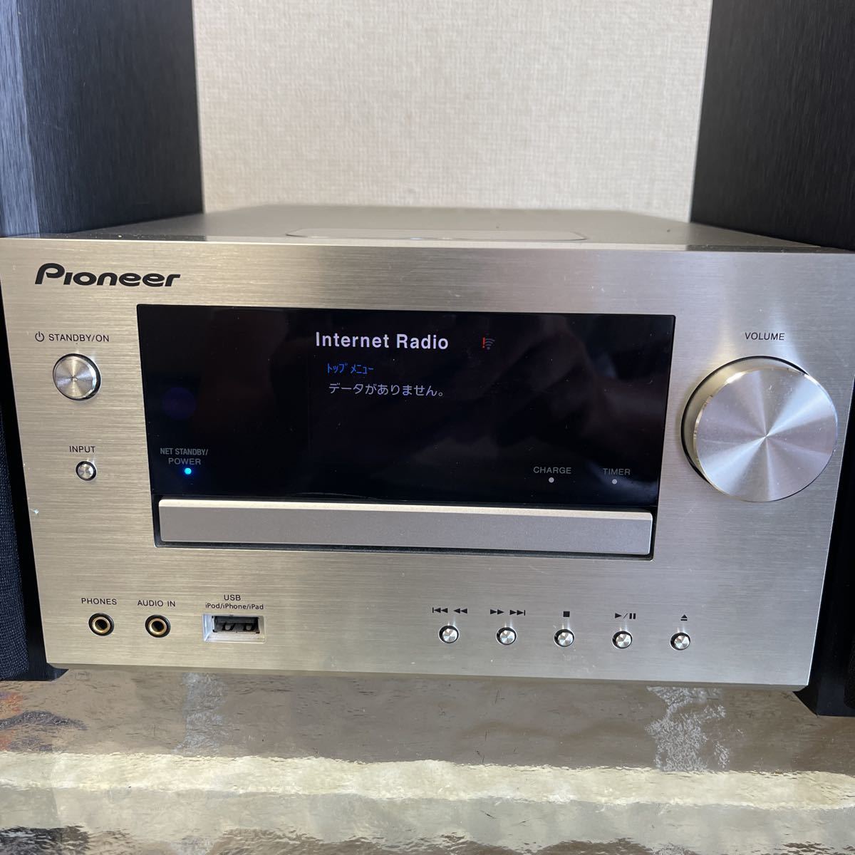 Pioneer パイオニア システムコンポ コンポ スピーカー付 通電のみ確認