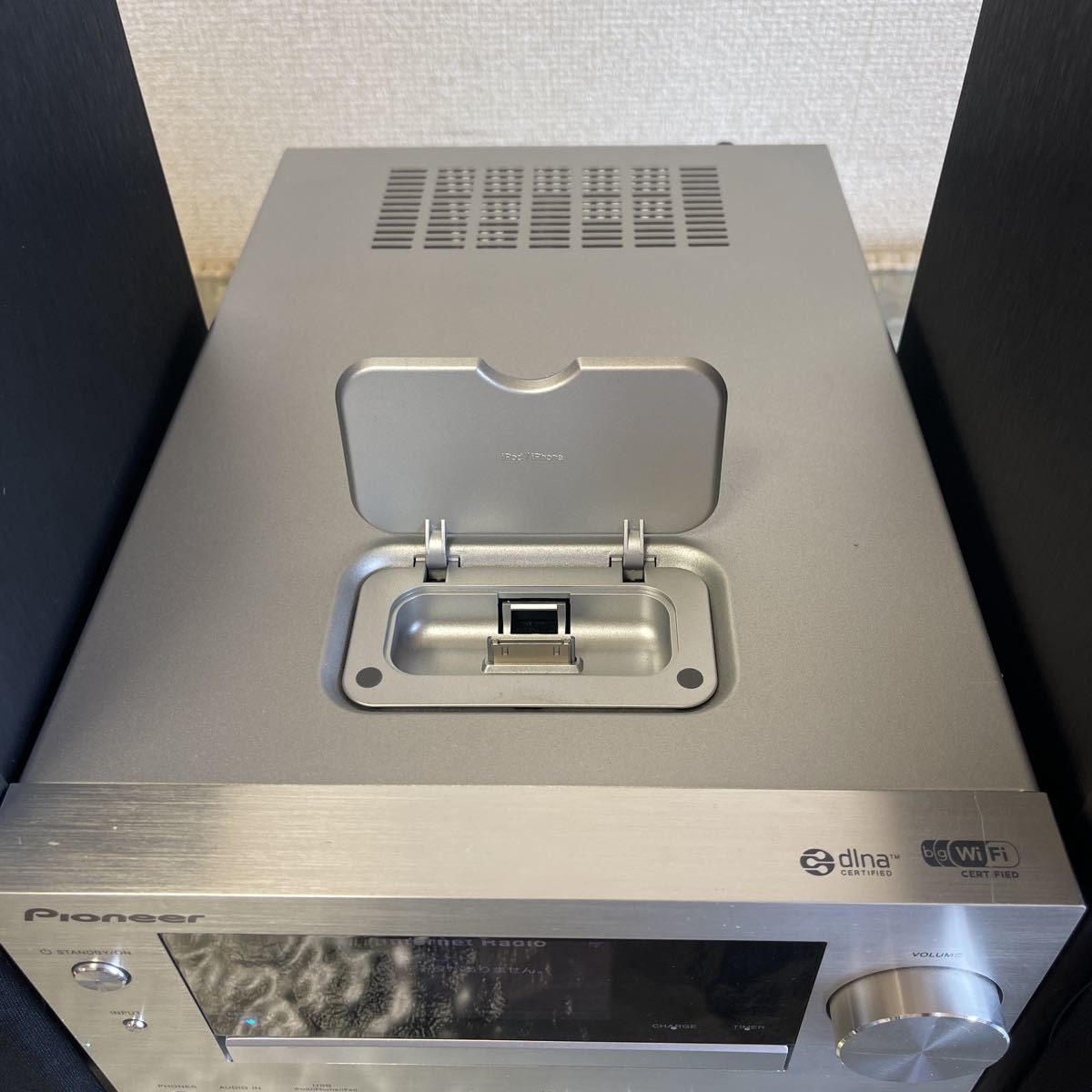 Pioneer パイオニア システムコンポ コンポ スピーカー付 通電のみ確認