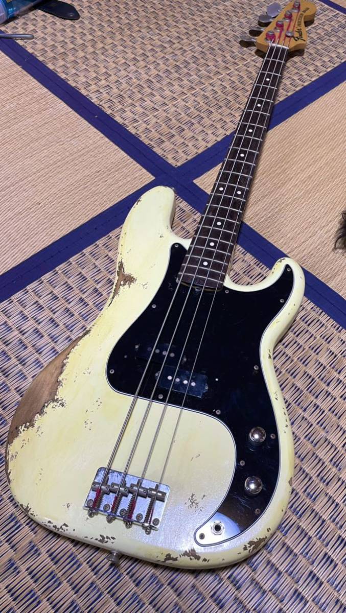 Fender JAPAN プレシジョンベース PB70-US ボディラッカー再塗装 