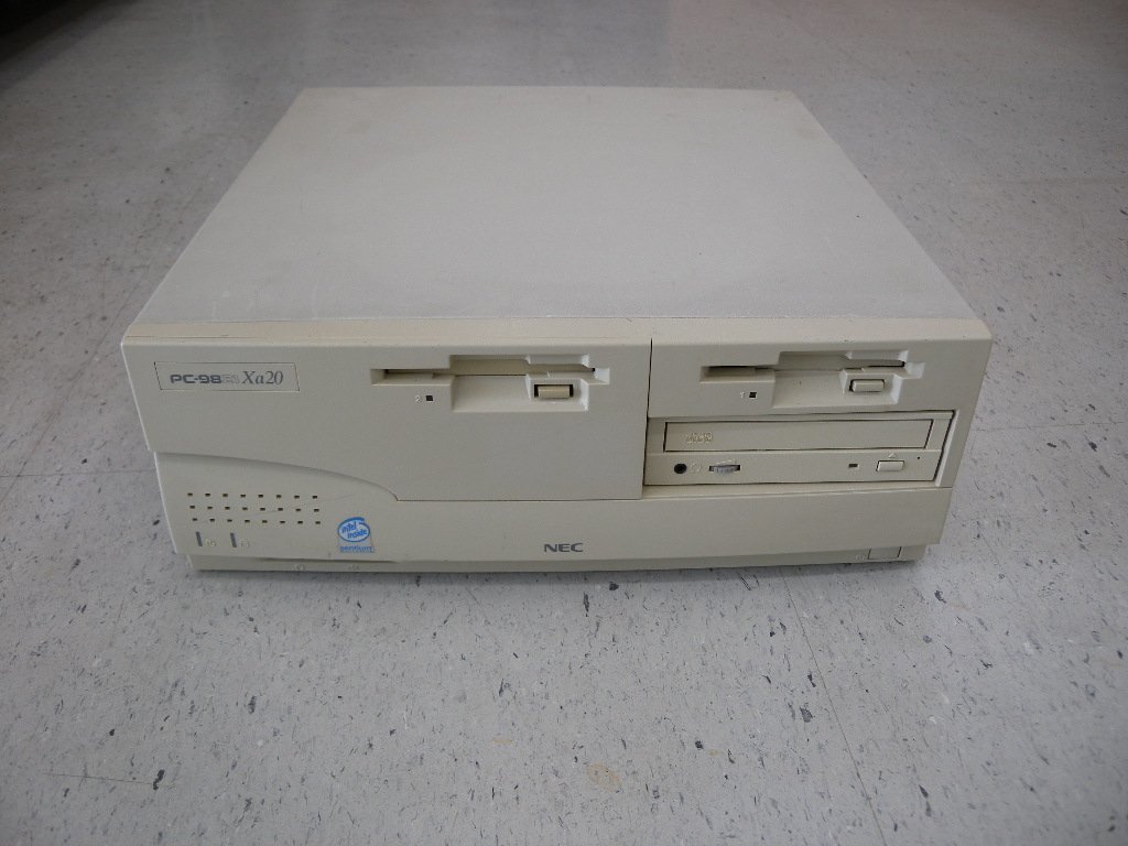 レトロPC NEC PC-9821Xa20/W30 98シリーズ ジャンク品