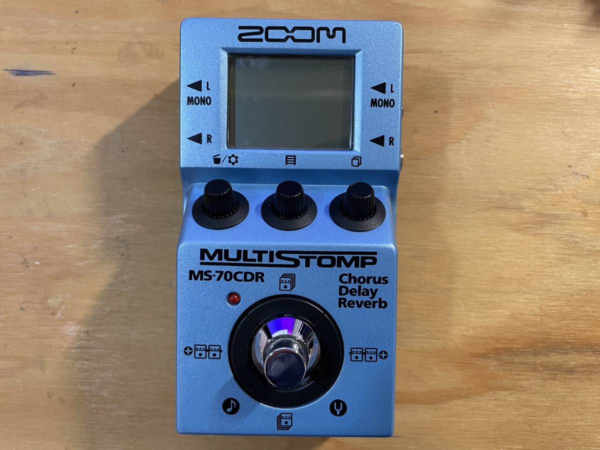 中古】ZOOM マルチエフェクター MS-70CDR 【公式通販】